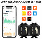 COOSPO BK467 Sensor de Velocidad y Cadencia para Bicicleta ANT+ IPX7