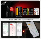 COOSPO TR70 Luz Radar Trasera para Bicicleta ANT+ Bluetooth