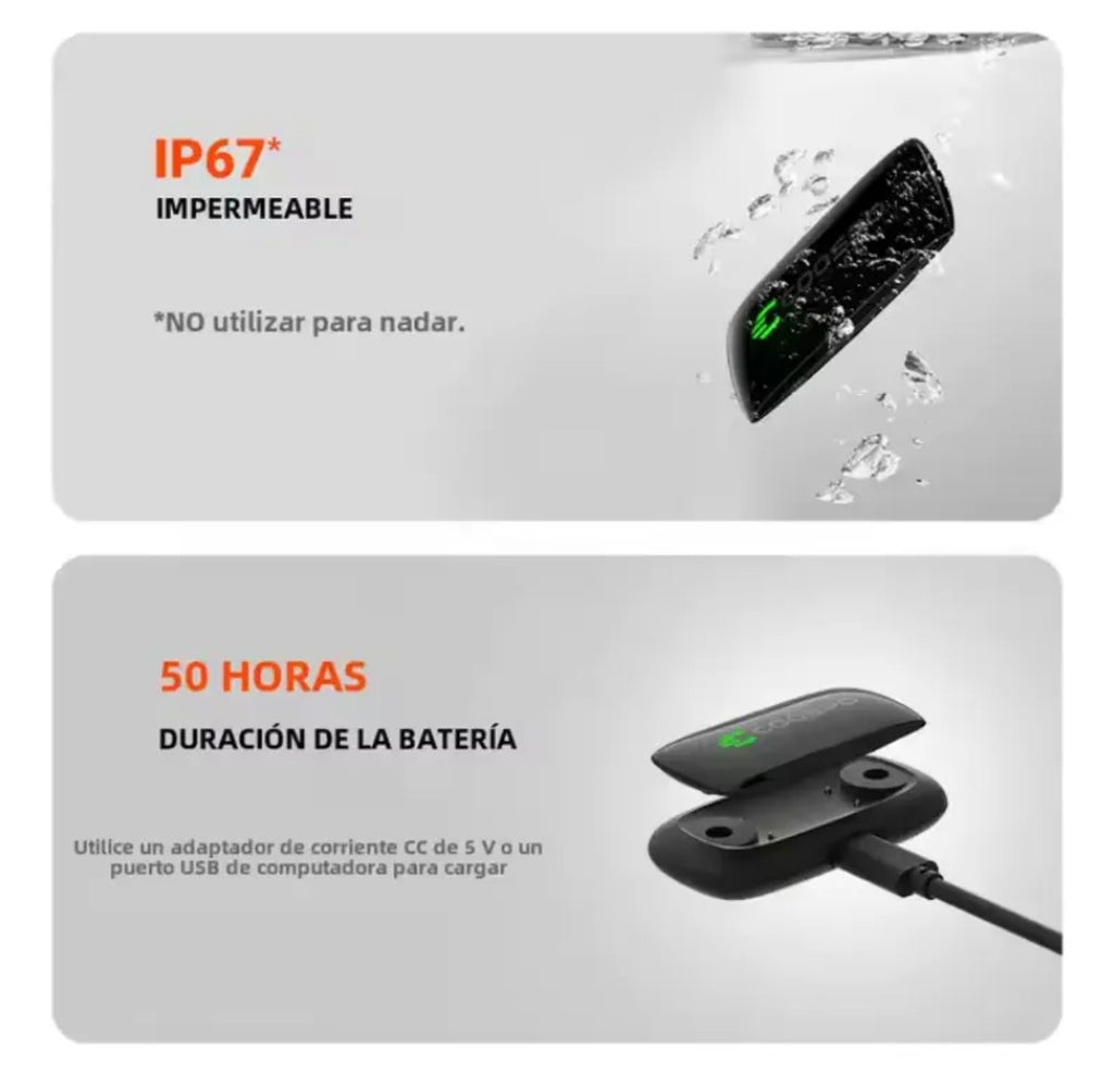 COOSPO H9Z Monitor de Frecuencia Cardíaca Pectoral ANT+ Bluetooth